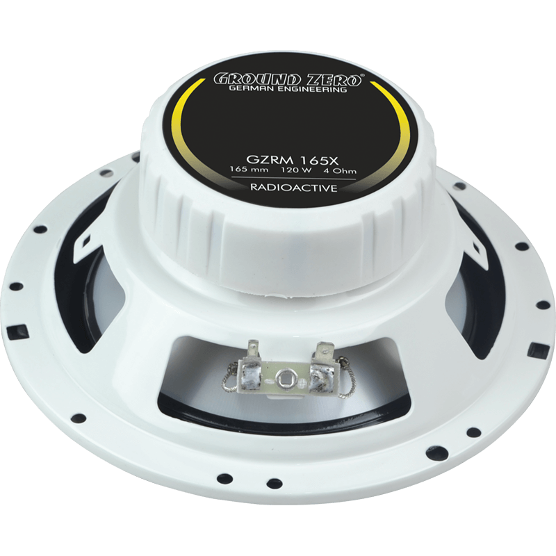 Ground Zero GZRM 165X 16.5cm / 6.5” 2-Way Marine Coaxial Speakers 120W