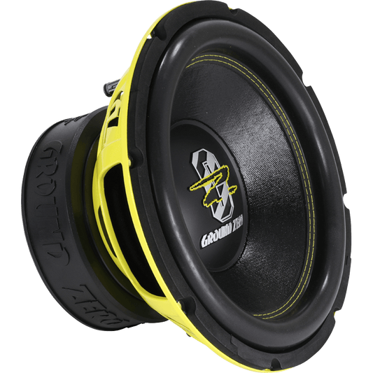 Ground Zero Radioactive GZRW 12XSPL - 12" 30cm 1500 Watt Dual Voice Coil Car Subwoofer Bass Driver