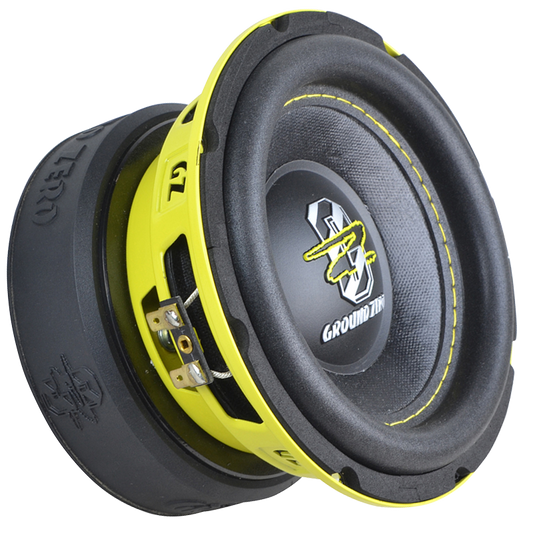 Ground Zero Radioactive GZRW 6XSPL - 6.5" 16.5cm 700 Watt Dual Voice Coil Car Subwoofer Bass Driver