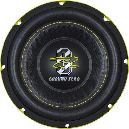 Ground Zero Radioactive GZRW 6XSPL - 6.5" 16.5cm 700 Watt Dual Voice Coil Car Subwoofer Bass Driver