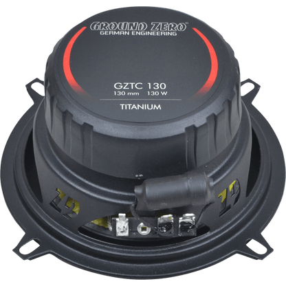 Ground Zero Titanium GZTC-130.2X 5" 13cm 130W 2-Way Component Speaker System