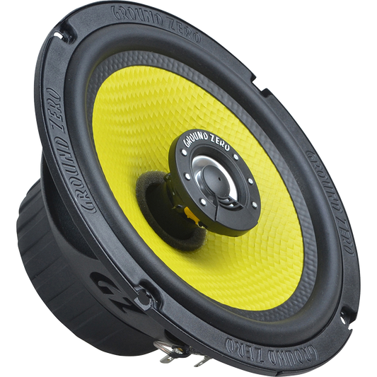 Ground Zero Titanium GZTF-6.5X 5" 16.5cm 130W 2-Way Coaxial Speaker System