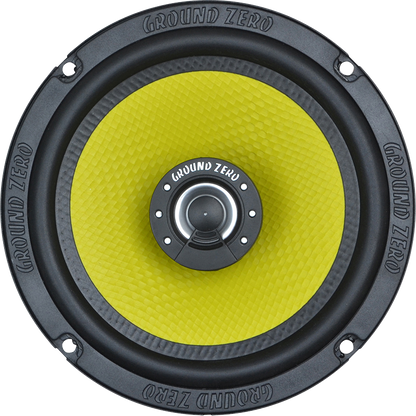 Ground Zero Titanium GZTF-6.5X 5" 16.5cm 130W 2-Way Coaxial Speaker System