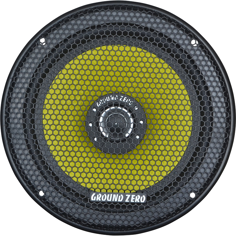 Ground Zero Titanium GZTF-6.5X 5" 16.5cm 130W 2-Way Coaxial Speaker System