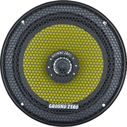 Ground Zero Titanium GZTF-6.5X 5" 16.5cm 130W 2-Way Coaxial Speaker System