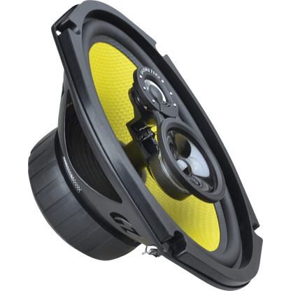 Ground Zero Titanium GZTF-69X 6x9" 190W 3-Way Coaxial Speaker System
