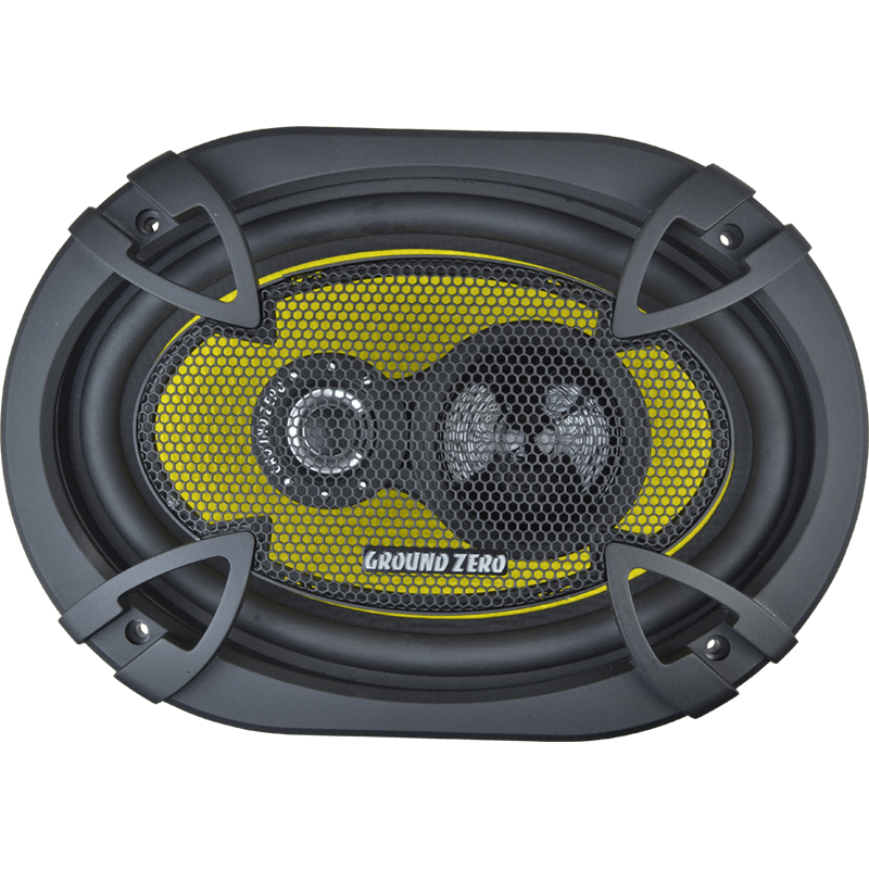 Ground Zero Titanium GZTF-69X 6x9" 190W 3-Way Coaxial Speaker System