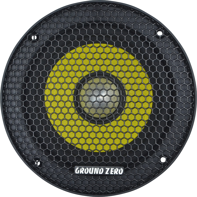 Ground Zero Titanium GZTM 100NEO 4" 100W Midrange Coaxial Speaker System