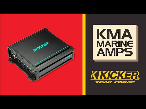 KM Marine 600W 6 Channel Class D Full-Range Amplifier