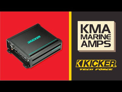 KM Marine 600W 6 Channel Class D Full-Range Amplifier