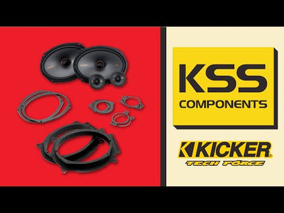 KS 6x9" (160 x 230mm) Component Speaker System