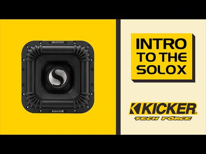 Solo X L7X 8" Dual Voice Coil Subwoofer - 2 Ohm