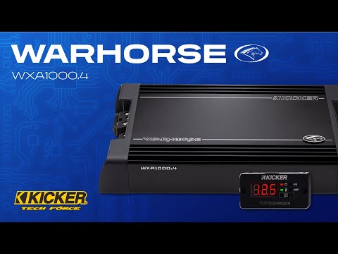Warhorse WXA1000.4 4-Channel Amplifier