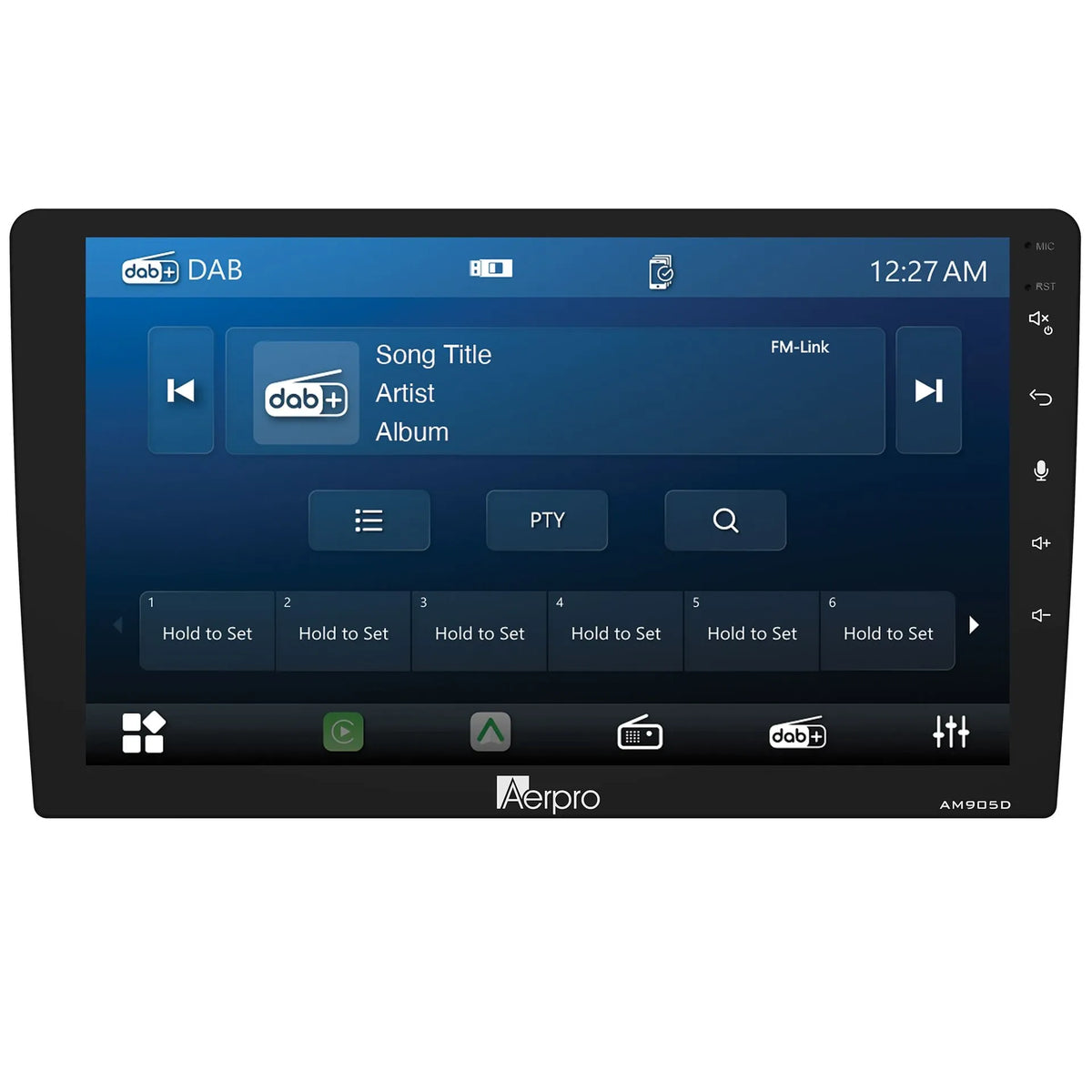 Aerpro AM905D 9" Multimedia Receiver with Wireless Apple CarPlay, Android Auto & DAB+