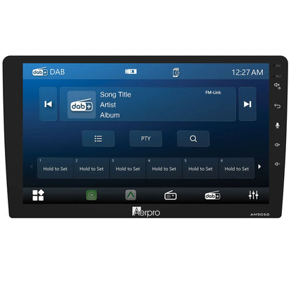 Aerpro AM905D 9" Multimedia Receiver with Wireless Apple CarPlay, Android Auto & DAB+