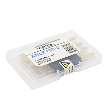 Recoil ANLF100-2 2 Pack 100A ANL Fuses Gold Plated