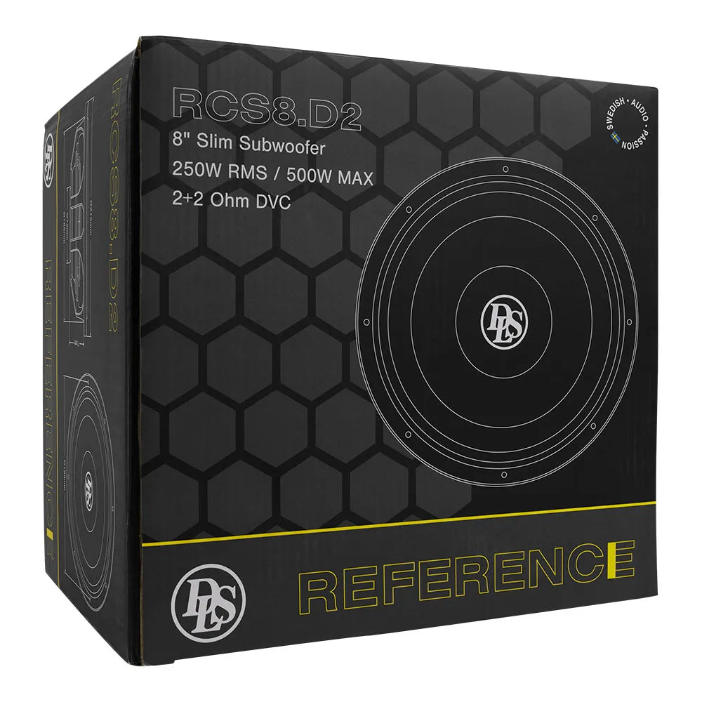 DLS RCS8.D2 8"/200mm Slim type Subwoofer
