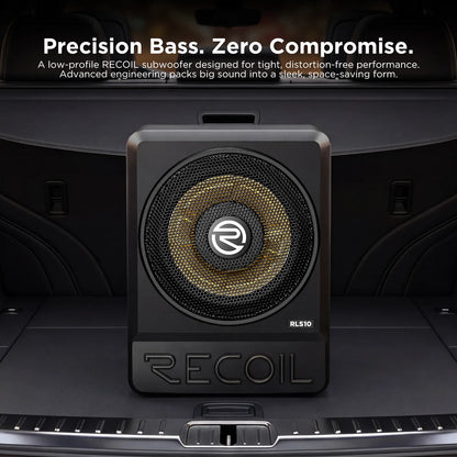 Recoil RLS10 10" Low Profile Amplified Subwoofer