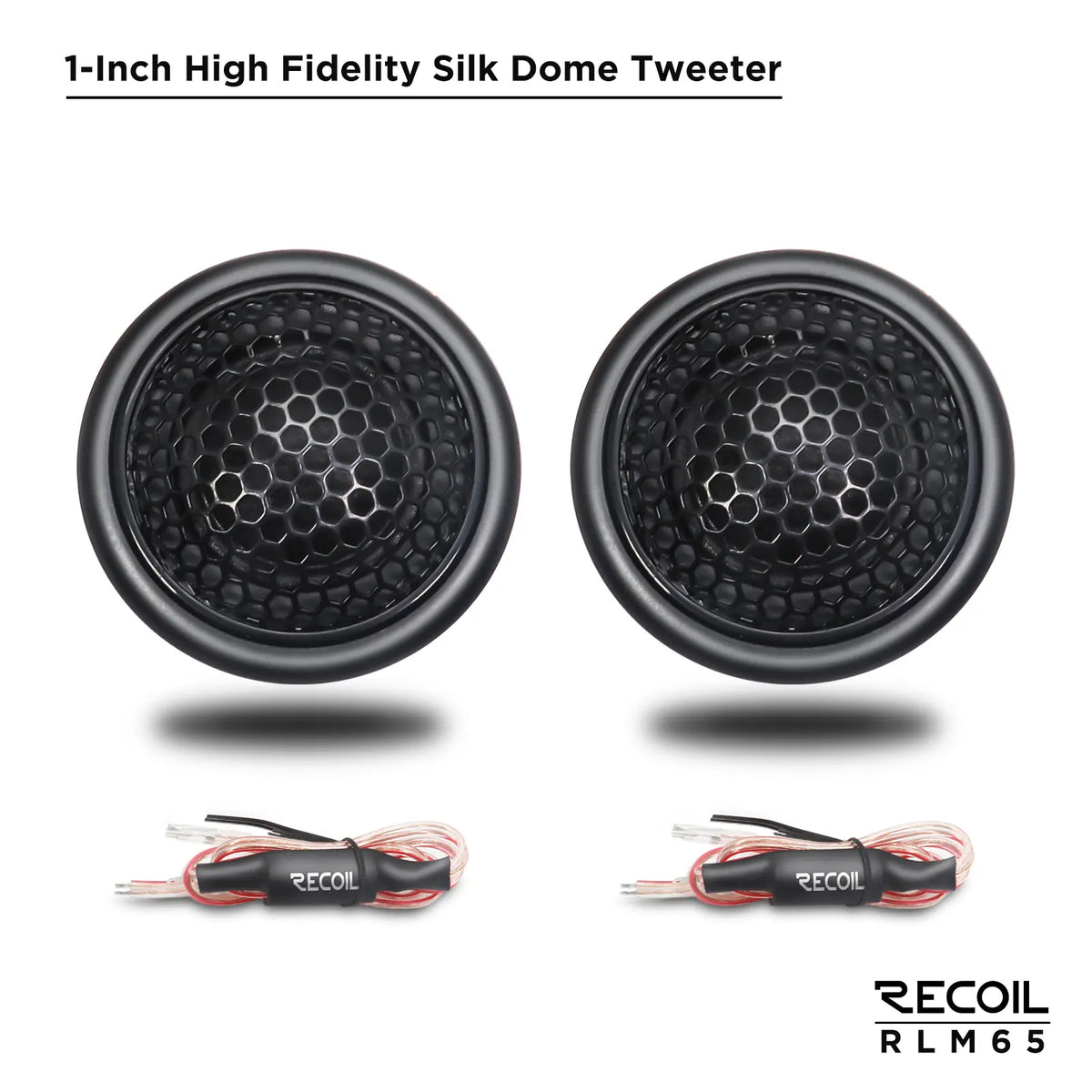 Recoil RLM65 6.5" 2-Way Component Speakers