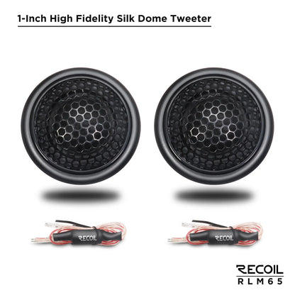 Recoil RLM65 6.5" 2-Way Component Speakers