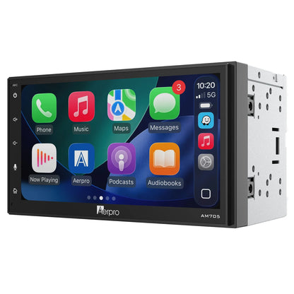 Aerpro AM705 6.8" Multimedia Receiver with Wireless and Wired Apple CarPlay & Android Auto