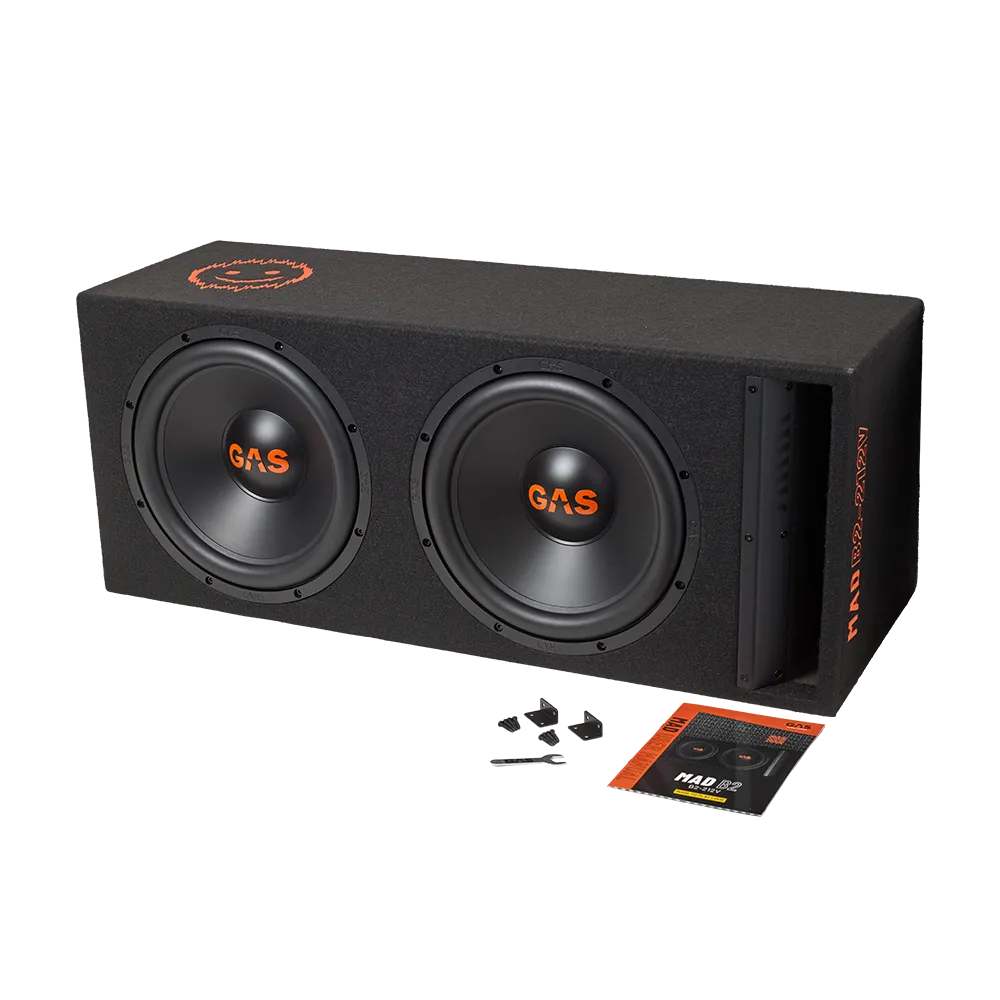 GAS MAD B2-212V Loaded enclosure 2x12" Gen2