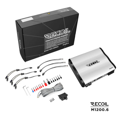 Recoil M1200.6 6 Channel Powersports Amplifier
