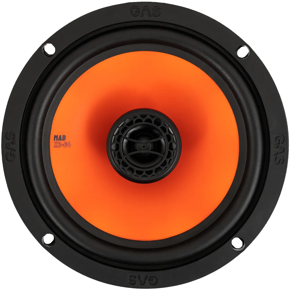 GAS MAD X2-64 Coaxial Speaker 6.5"