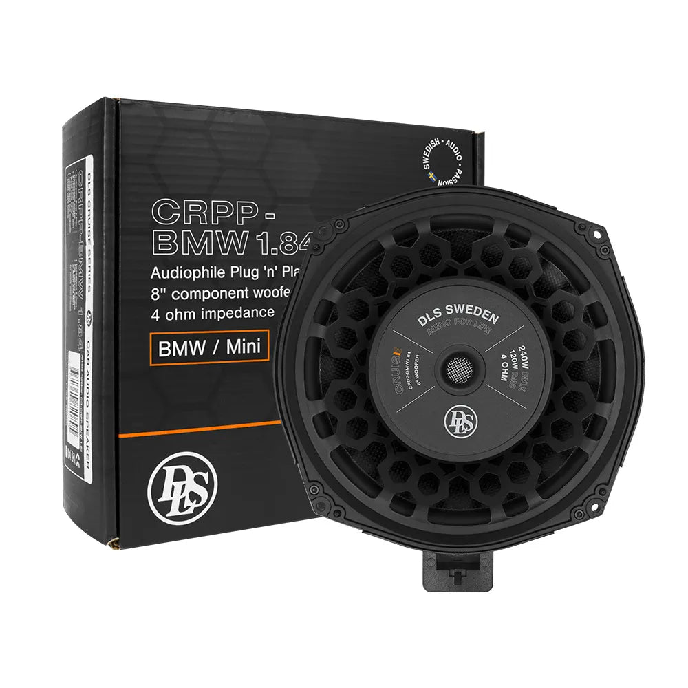 DLS CRPP-BMW1.84 BMW 8" 4 Ohm Custom-Fit Subwoofer