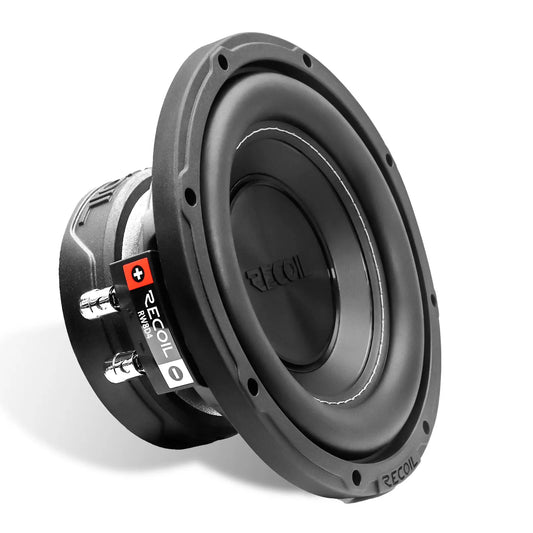 Recoil RW8D4 Echo series 8" Dual 4-ohm Subwoofer 400W