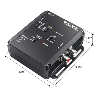 Recoil PLC22 Premium 2-Channel Active Line Output Converter