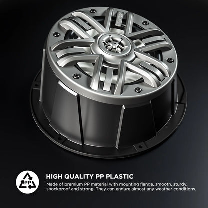 Recoil USP8-B SPEAKER PODS Fits 8” speakers - Black (Pair)