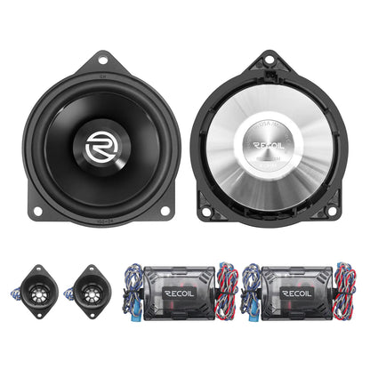 Recoil RBMW-T4M 4” (100mm) 2-Way Component Speaker System for BMW