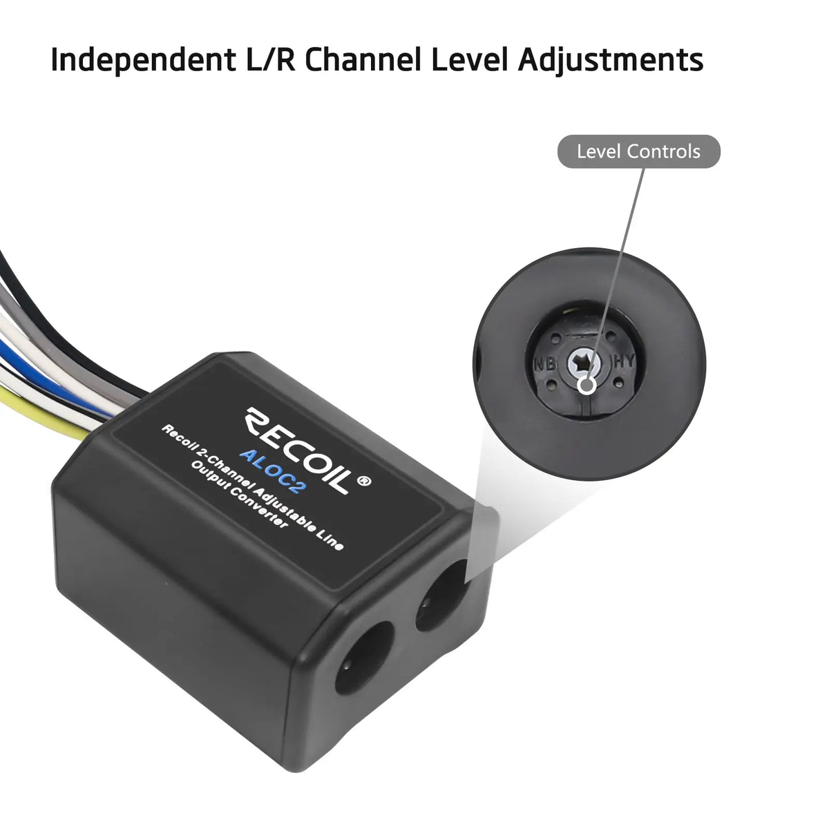 Recoil ALOC2 2 Channel Adjustable line output converter