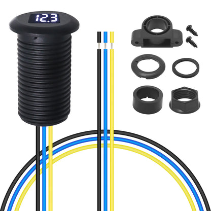 Recoil MDV Super Mini Waterproof LED Display Voltmeter