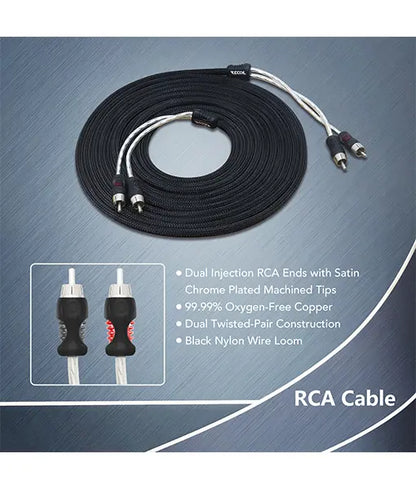 Recoil PCK4 Premium 4AWG OFC Complete Wiring Kit