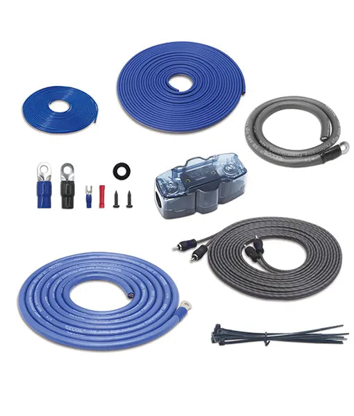 Recoil 0CKCOMP 1/0 AWG 2-Ch Amp Installation Kit