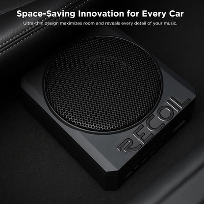 Recoil SS65 Ultra-Thin 6.5″ Active Under-Seat Car Subwoofer