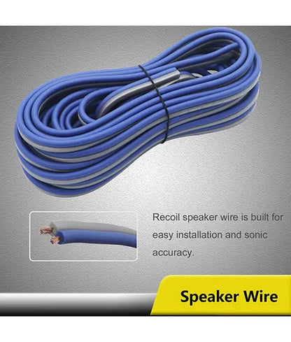 Recoil RCK4 4 AWG 2-CH Amp installation Kit
