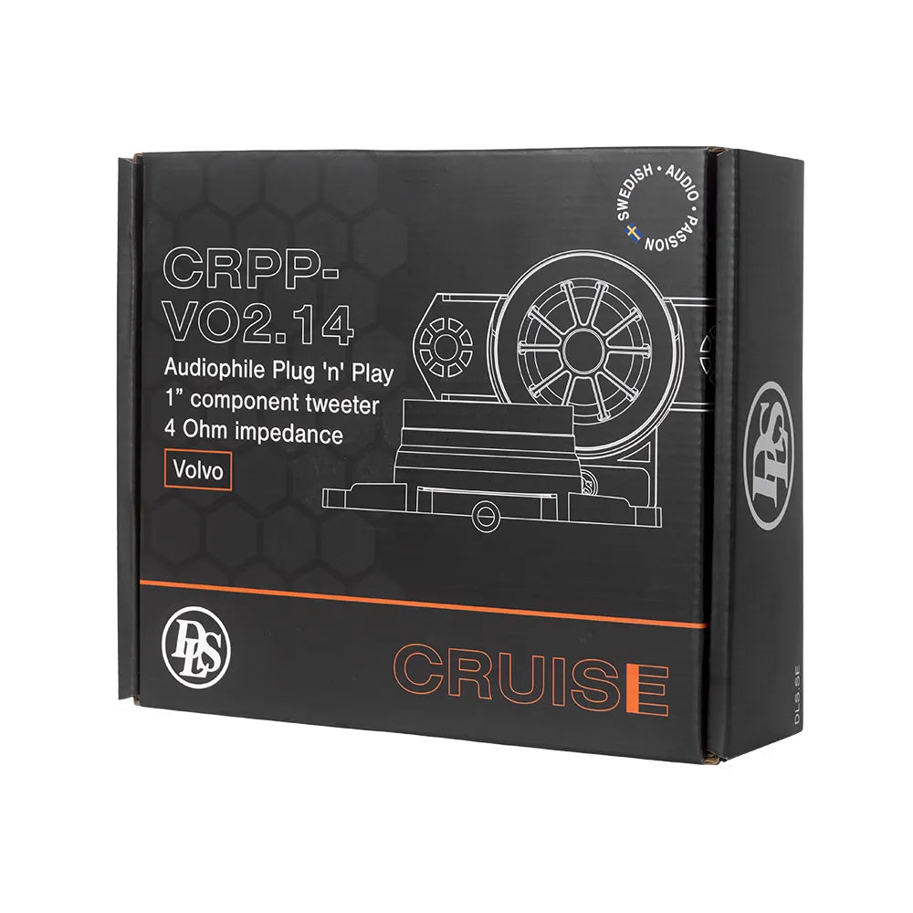 DLS CRPP-VO2.14 Volvo Tweeter Custom-Fit 4 Ohm