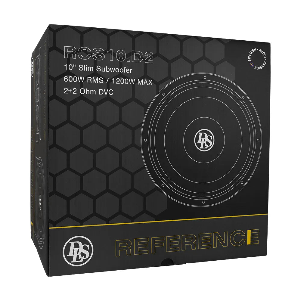 DLS RCS10.D2 10"/250mm Slim type Subwoofer