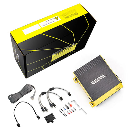 Recoil RL680.4 680 Watts Full Range Class-D 4 Channel Amplifier