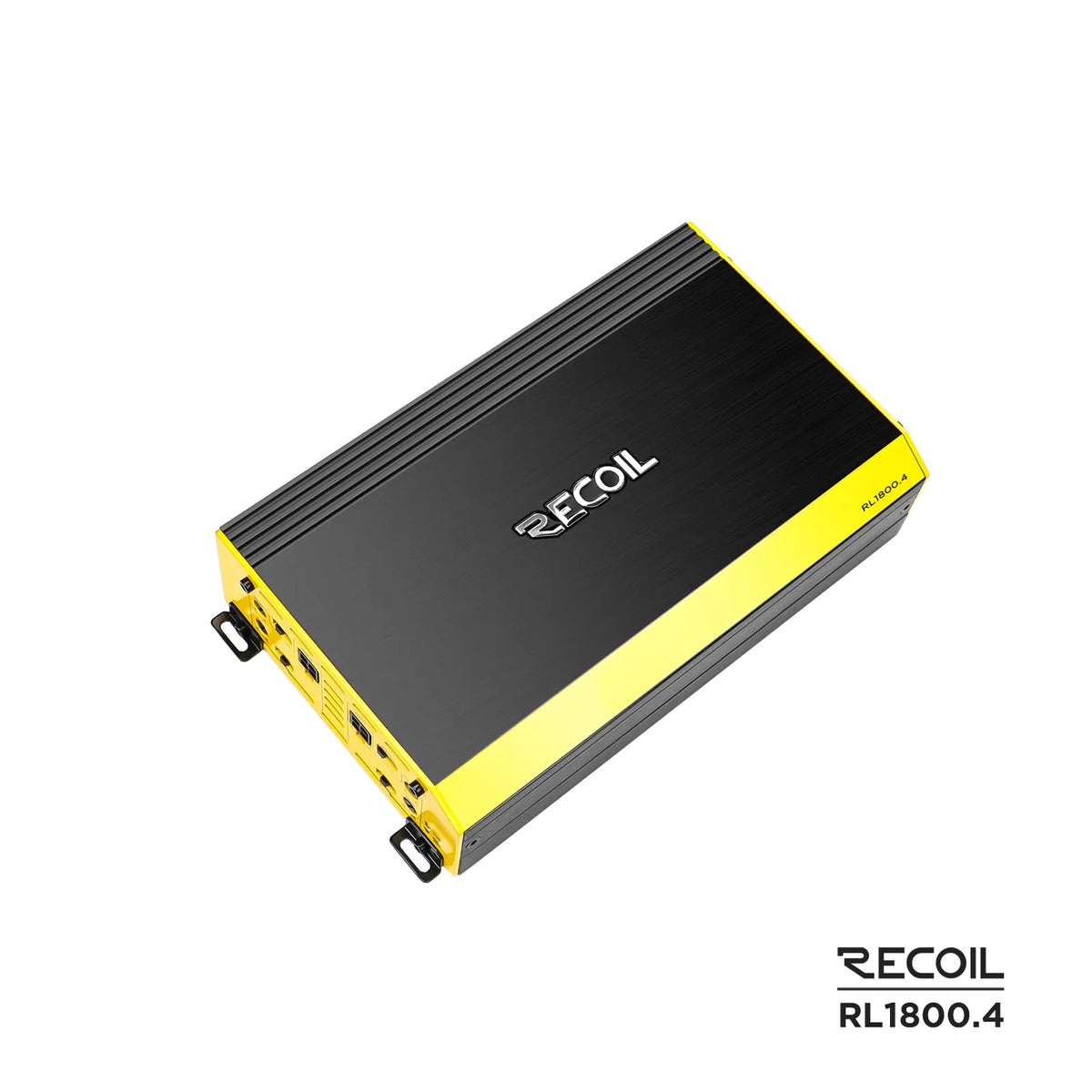 Recoil RL1800.4 1800 Watts Full Range Class-D 4 Channel Amplifier