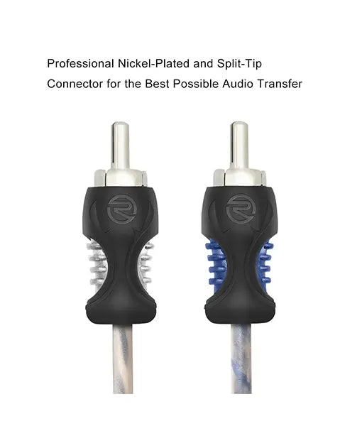 Recoil RCI217 ECHO SERIES RCA interconnect cable 2-CHANNEL 17ft (5M)