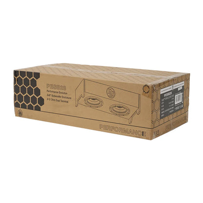 DLS PESB28 2x8"/200mm Sealed Slim Enclosure 1/2+2/4 Ohm
