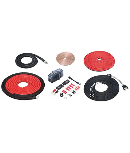 Recoil PCK8 Premium 8AWG OFC Complete Wiring Kit