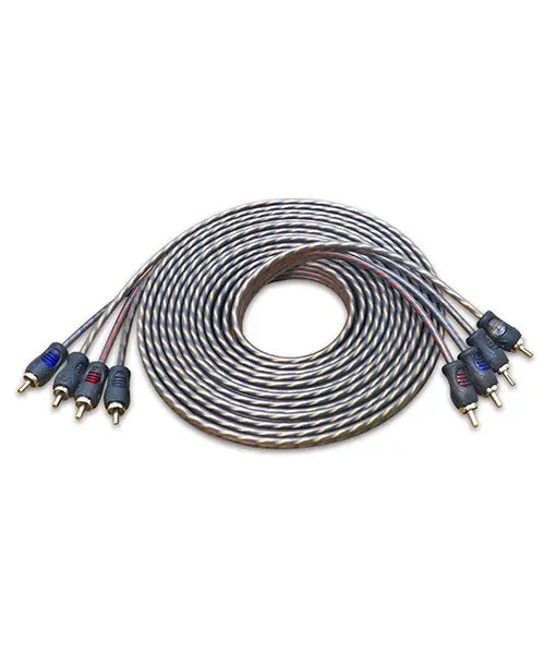 Recoil RCI417 ECHO SERIES RCA interconnect cable 4-CHANNEL 17FT (5M)