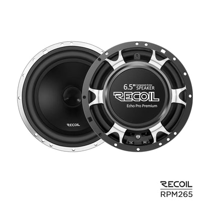 Recoil RPM265 Echo Pro Premium 6.5" 2-WAY COMPONENT SPEAKERS