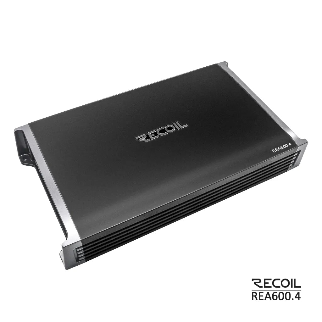Recoil REA600.4 600 Watts Class A/B 4 Channel Amplifier