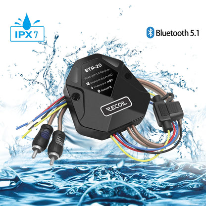 Recoil BTR-20 Waterproof Bluetooth Receiver